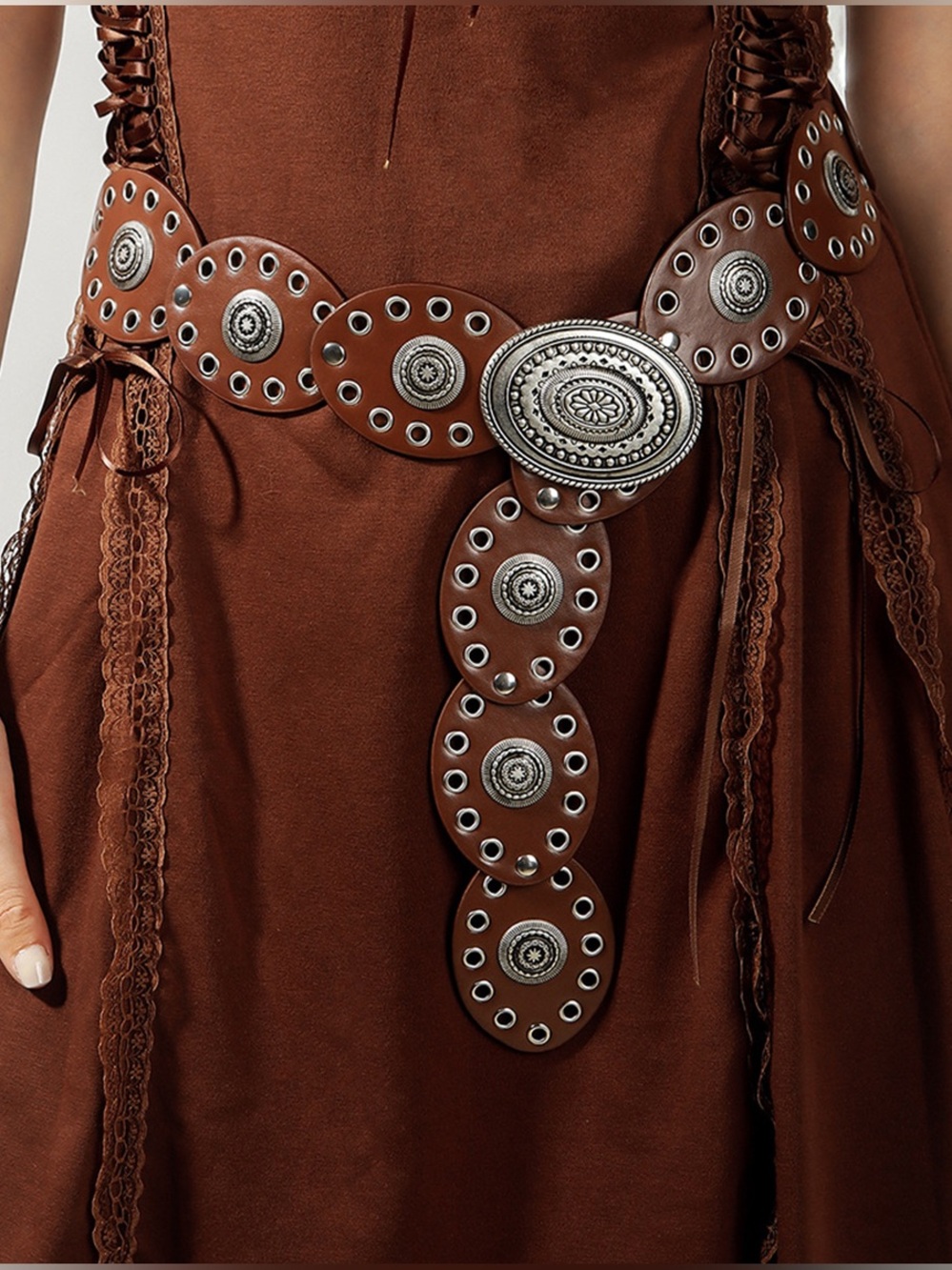 Oval PU Belt